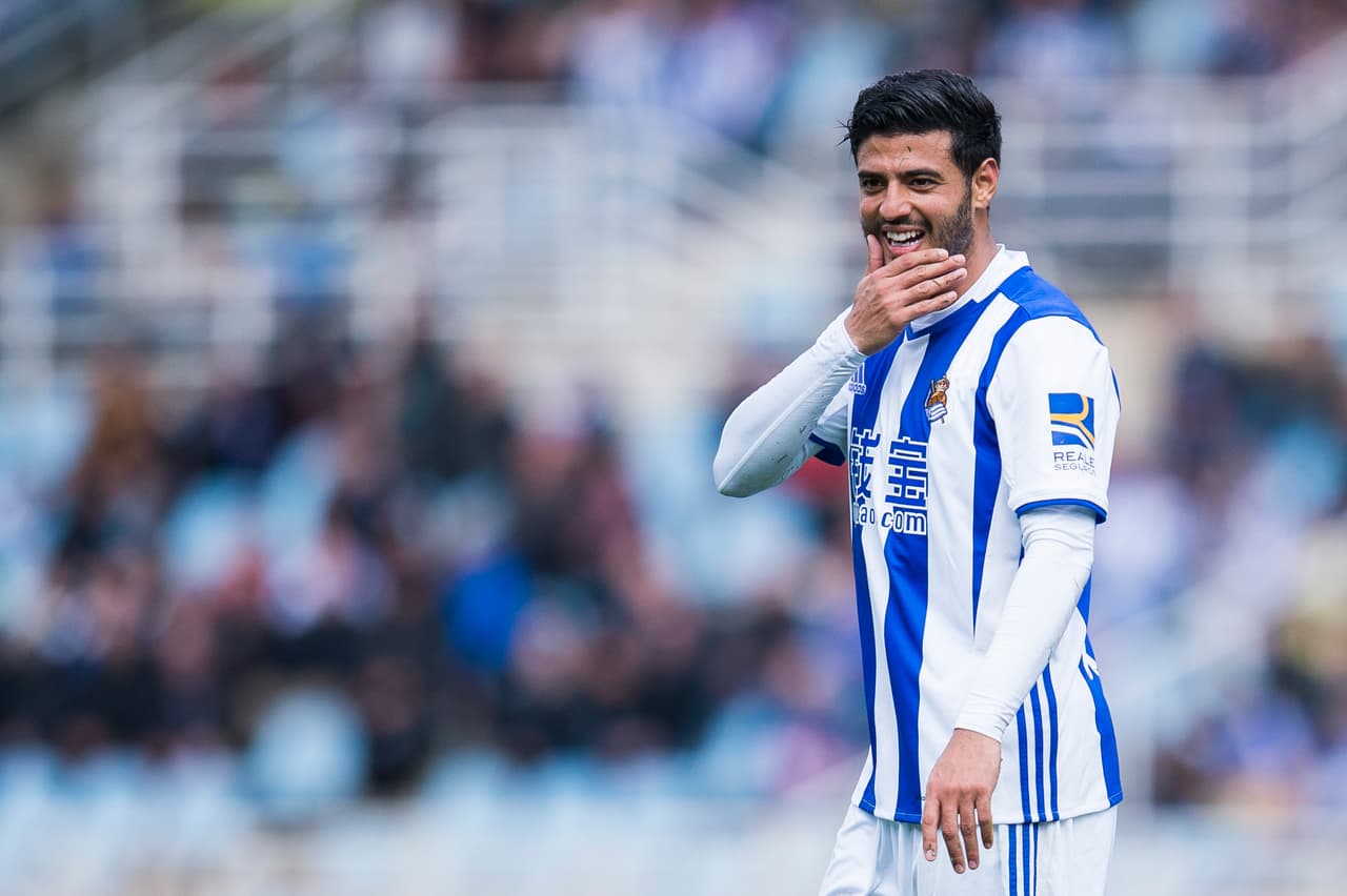 Carlos Vela ha rechazado ofertas para salir de la Real Sociedad