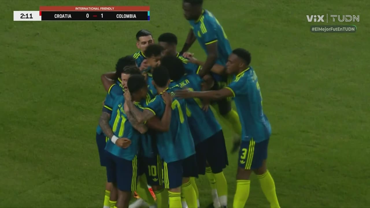 ¡Colombia anota primero! Jhon Arias firma el 1-0