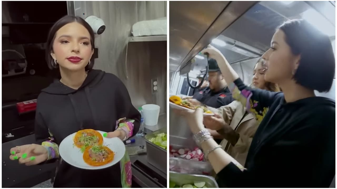 Ángela Aguilar "renuncia" a ser cantante para seguir su verdadera pasión: vender tacos y quesadillas