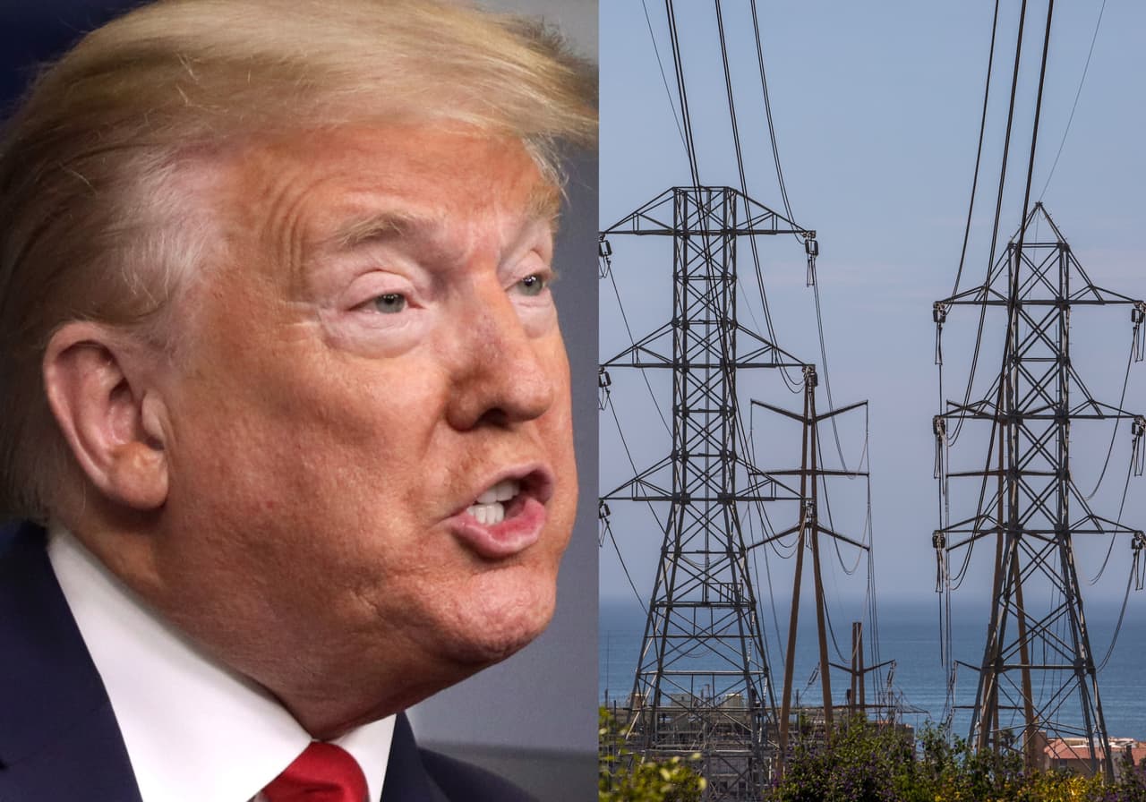 Trump culpa a los demócratas de causar intencionalmente los cortes de luz en California