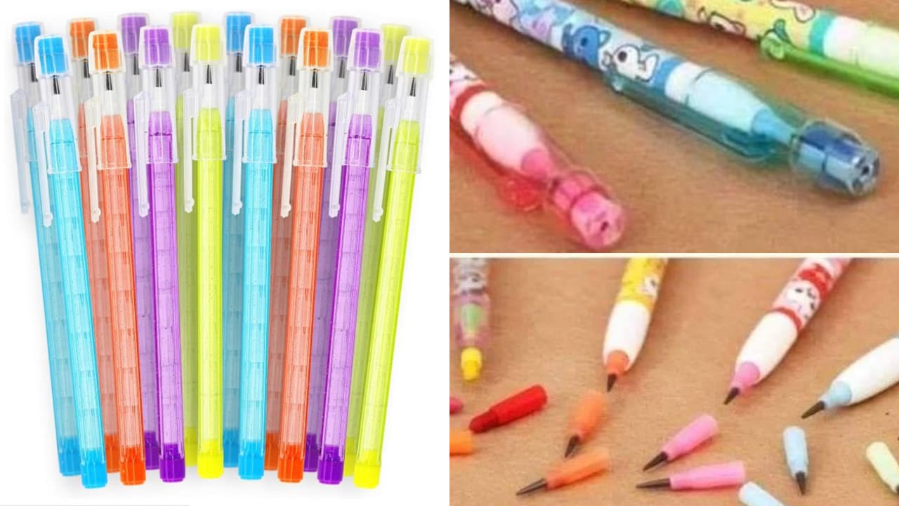 Lapiceros con puntas.