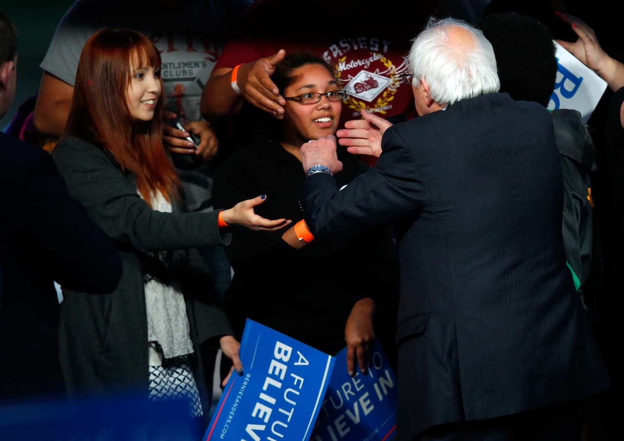 ¡Viva Bernie, viva la revolución!