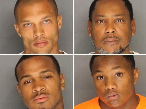 Las fotos de los otros tres detenidos, también colgadas en el Facebook de la policía de Stockton, sólo sumaron 19 comentarios.