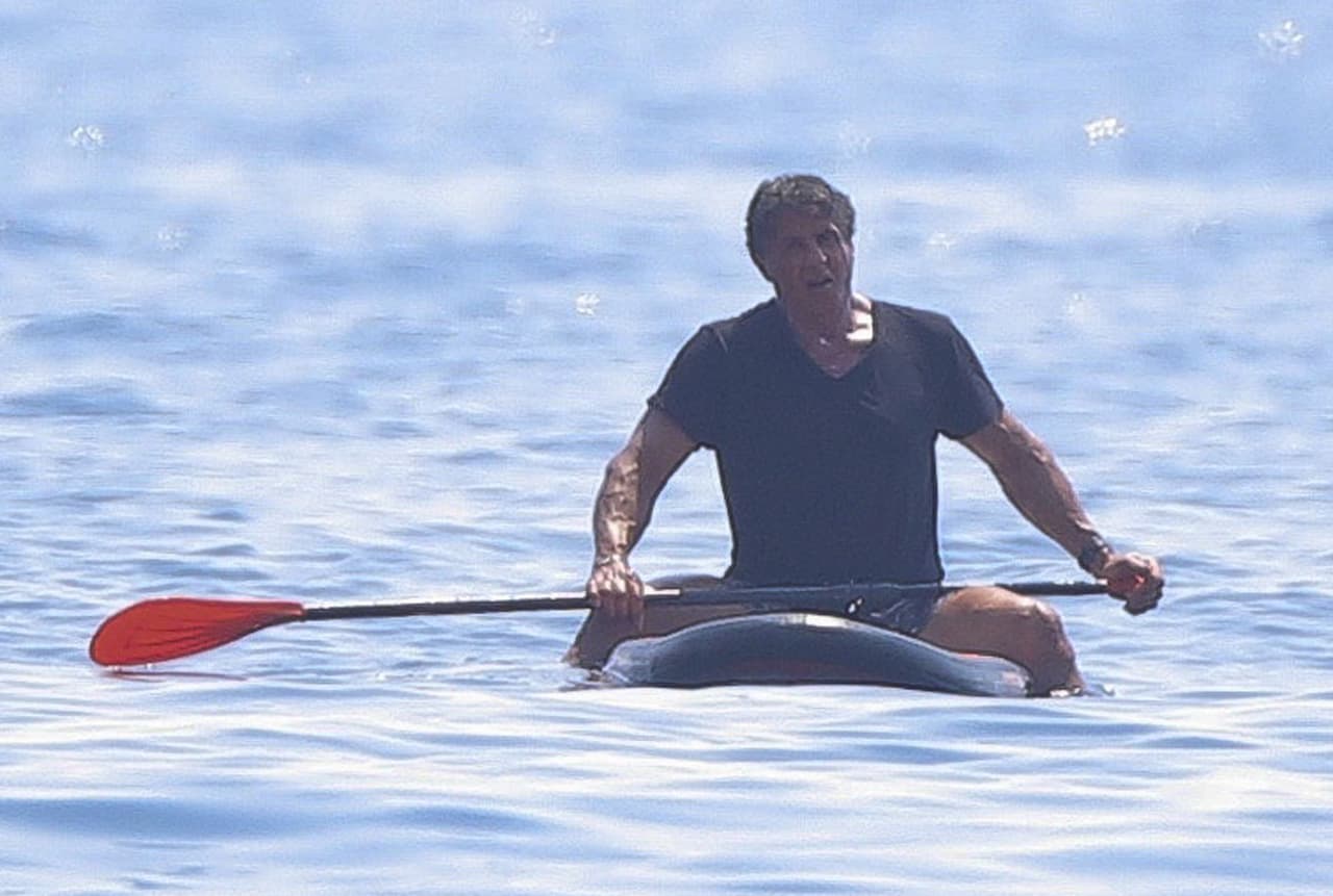 Las divertidas vacaciones de Sylvester Stallone y su familia.