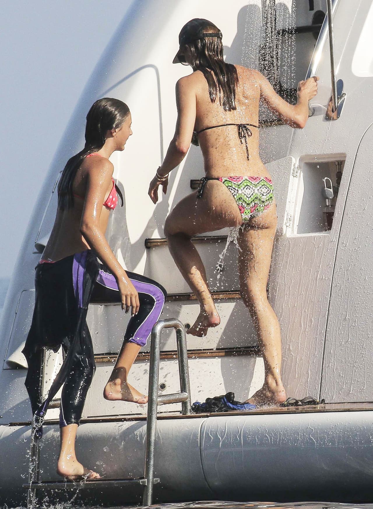 Las divertidas vacaciones de Sylvester Stallone y su familia.