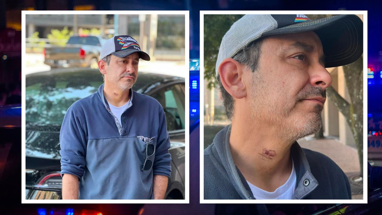 “Trataron de asesinarme”: Atacan con un cuchillo a un conductor mexicano de Uber en Texas