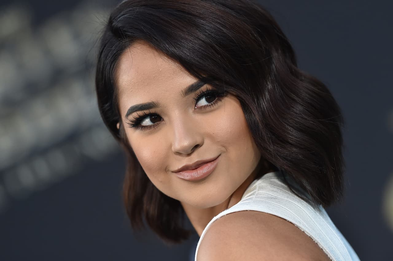 HOLLYWOOD, CA - MAY 18: Actress Becky G arrives at the premiere of Disney's 'Pirates of the Caribbean: Dead Men Tell No Tales' at Dolby Theatre on May 18, 2017 in Hollywood, California. (Photo by Axelle/Bauer-Griffin/FilmMagic)