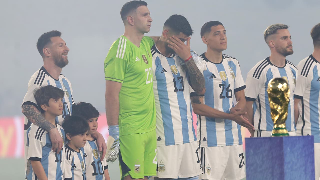 Argentina vs. Panamá: Messi y campeones del mundo con lágrimas por recibimiento en Estadio Monumental