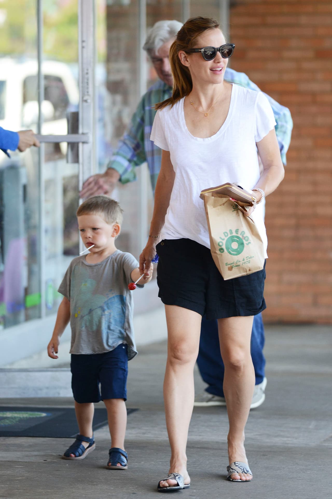 Mientras, Ben Affleck estuvo en San Diego el fin de semana.