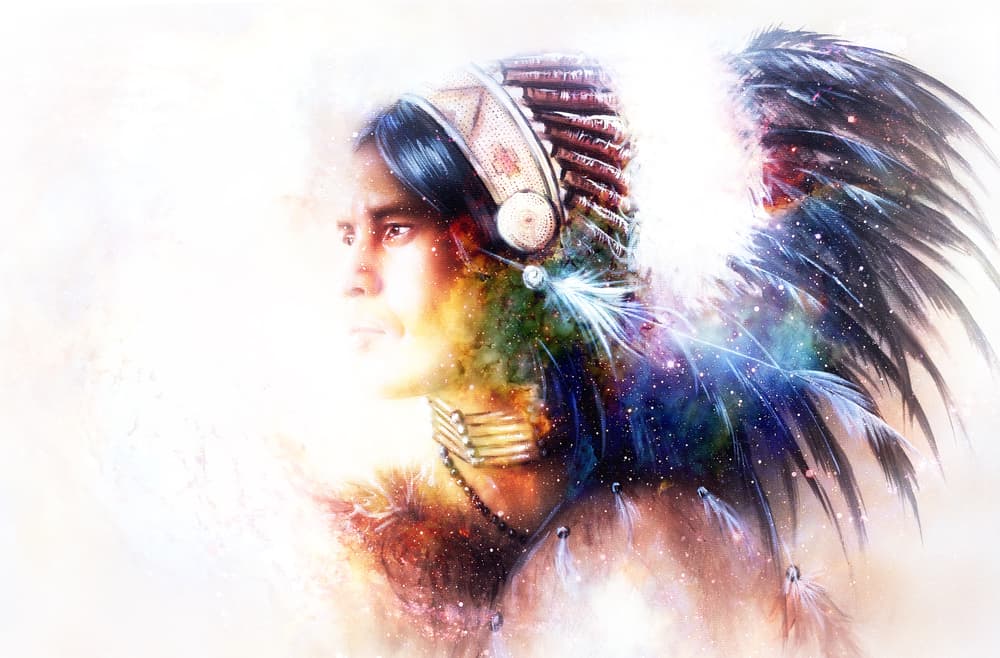 La historia del horóscopo indio o de los nativos americanos no está muy clara, pero al parecer descubrieron que cada 13 lunas comenzaba el ciclo de las estaciones, por lo que crearon un calendario lunar basado en ello. Usando un caparazón de tortuga con 13 espacios, lo llamaron entonces la 'Rueda de la Medicina'.