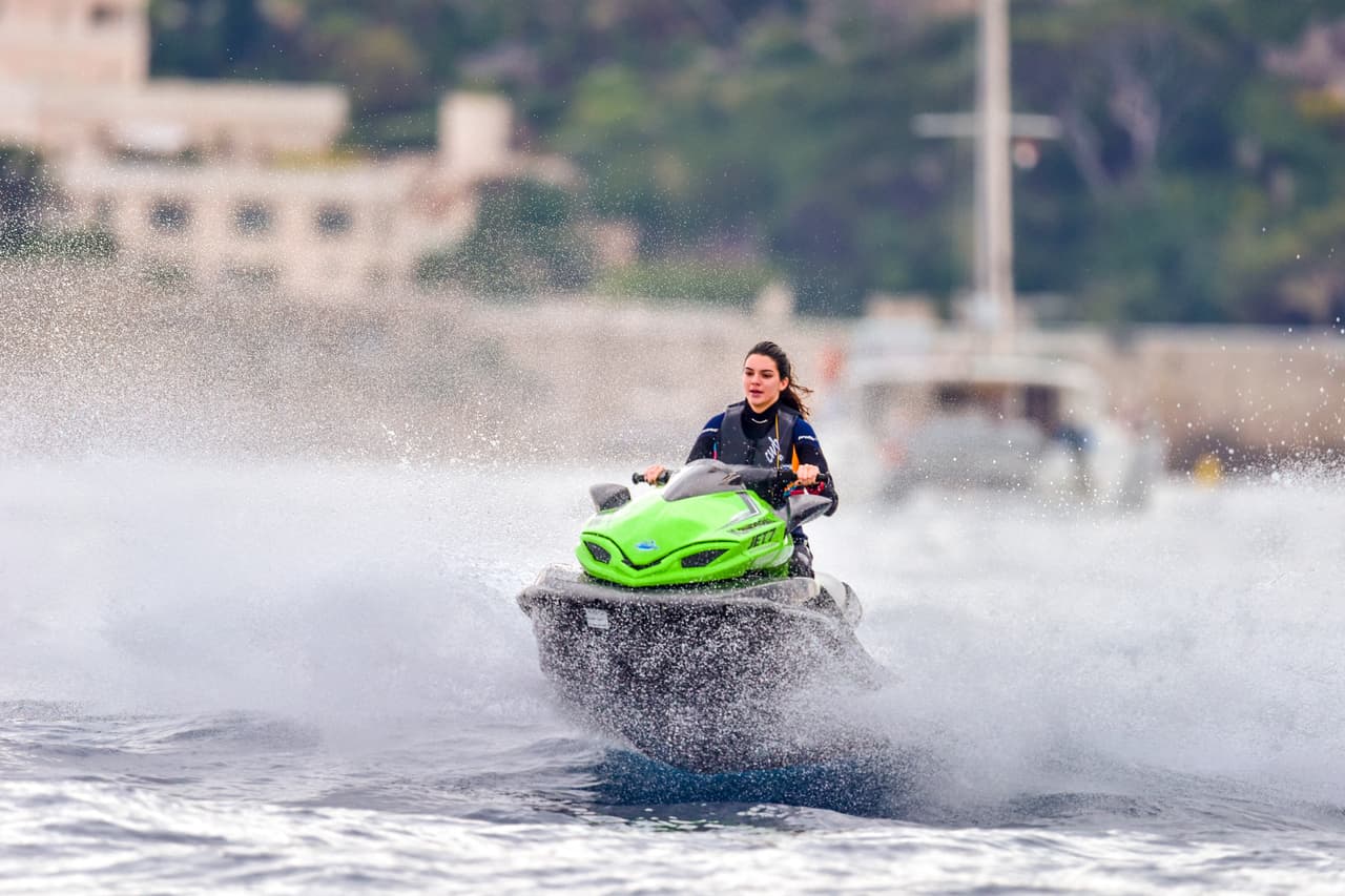 ¡Kendall a toda máquina!