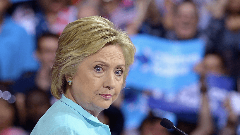 Hillary Clinton no se encuentra a salvo de imprevistos ni golpes de campaña