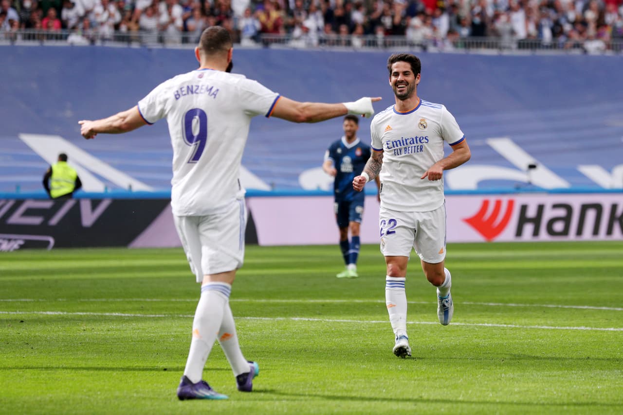 Real Madrid goleó 4-0 al Espanyol en el Santiago Bernabéu para proclamarse campeón en la Jornada 34 de LaLiga.