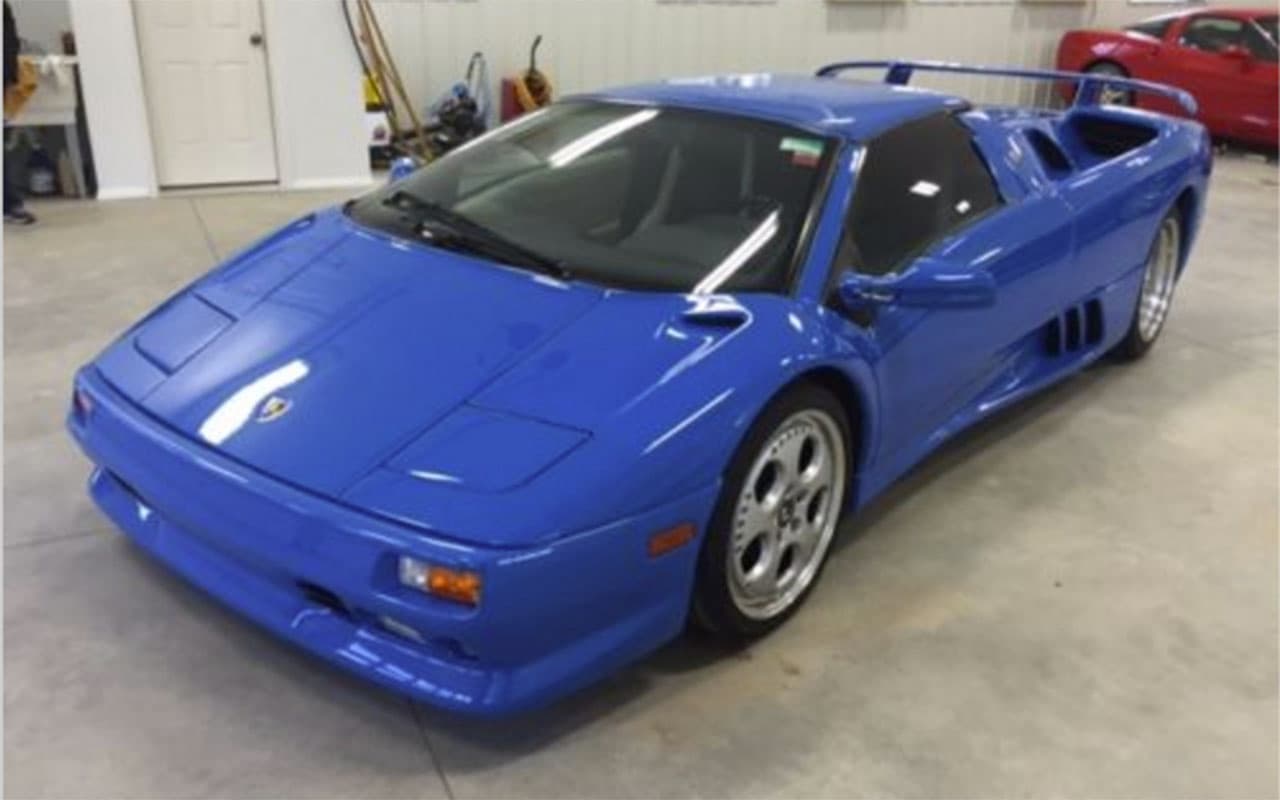 Fracasa subasta del Lamborghini Diablo de Donald Trump
