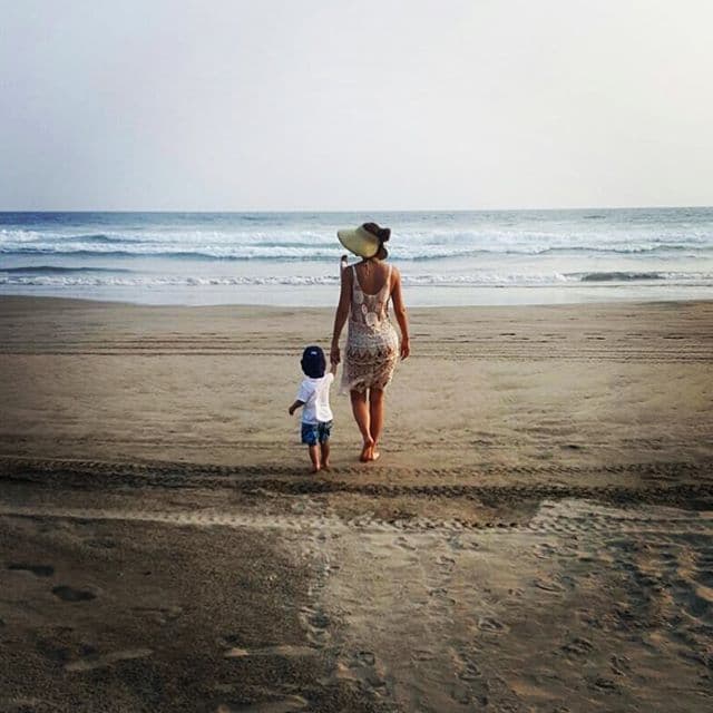 Ante este terrible escándalo, la actriz se ha refugiado en su mayor tesoro.