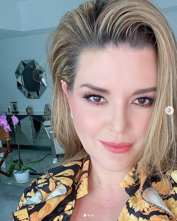 Durante la entrevista que concedió al show mexicano, Alicia Machado confesó que le gustaría ser madre otra vez.