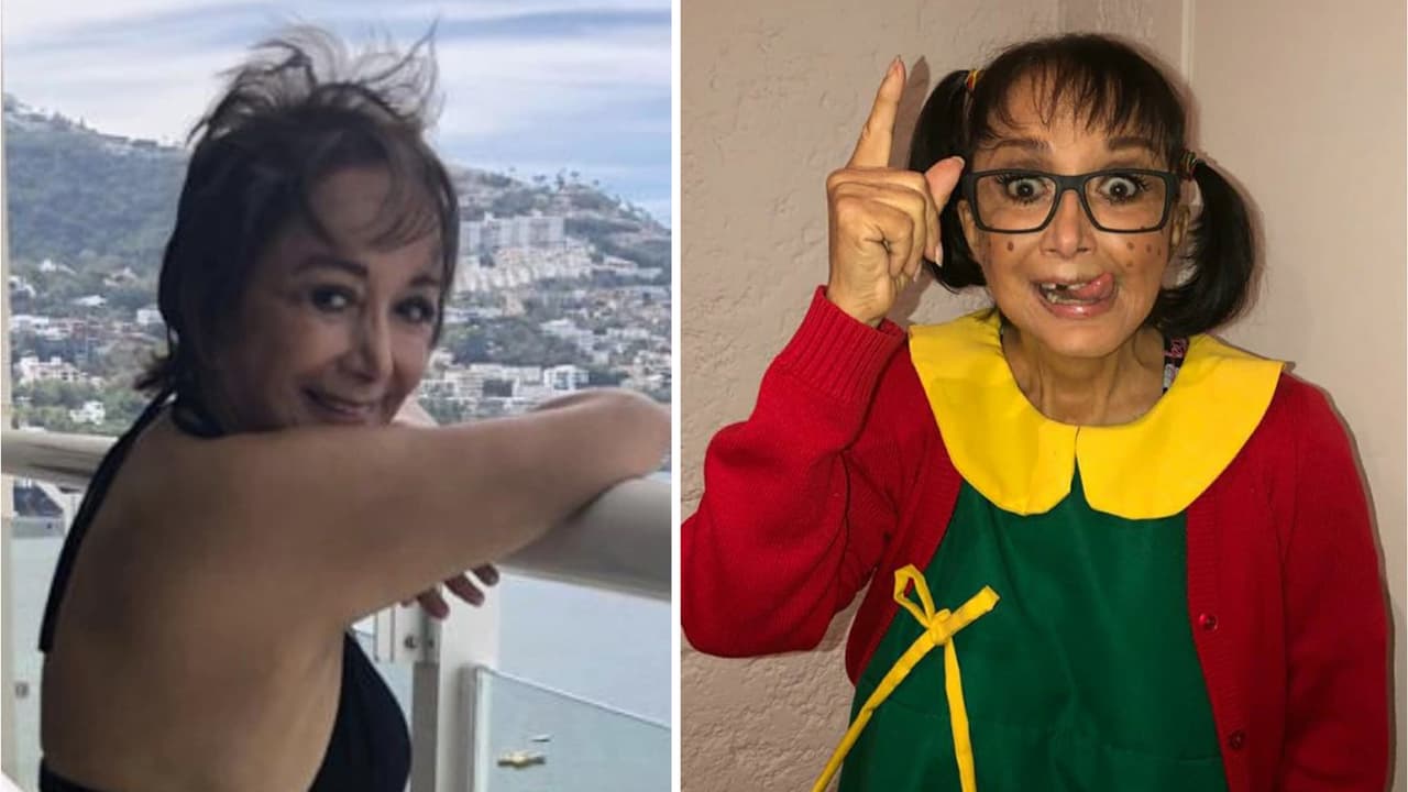 Quien sorprendió a sus fans al mostrarse en bikini y sin preocuparse por la edad o su silueta fue 
<b>María Antonieta de las Nieves, la Chilindrina</b>. 
<br>
<b>Dale play al video para verla posando en traje de baño.</b>