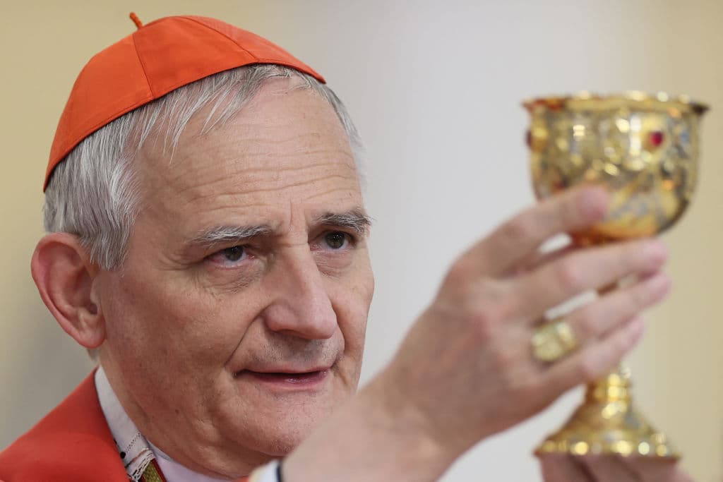 El cardenal italiano Matteo Zuppi.