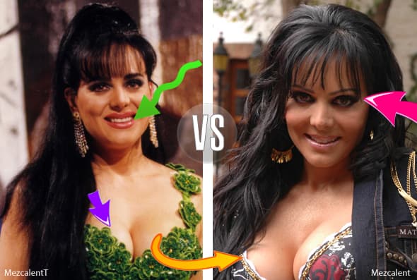 Pero la estrella sólo ha aceptado que se afiló la nariz y se arregló el busto después de amamantar a su hijo. ¿Segura que sólo eso?