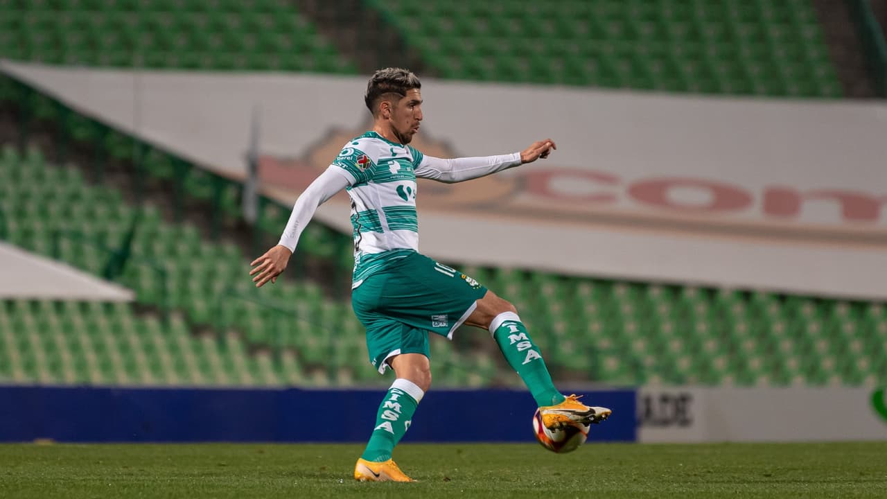Santos perderá a Diego Valdés por un lapso de diez semanas