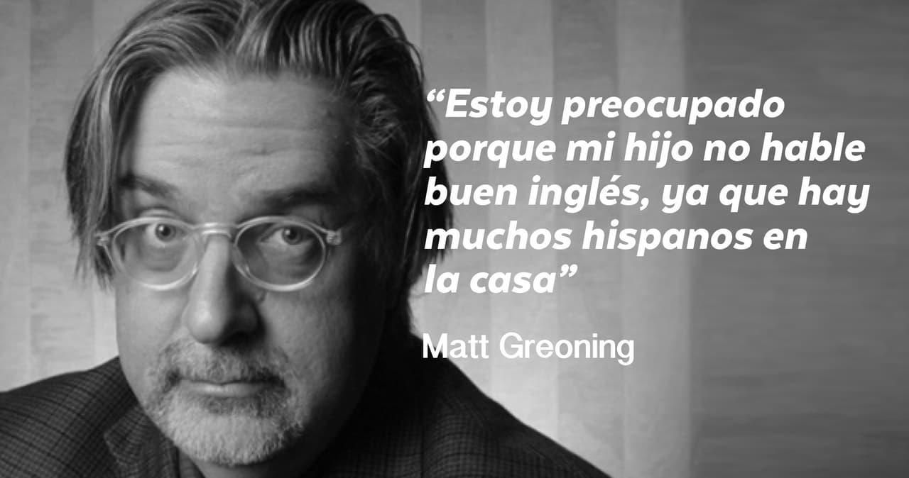 Según fuentes de TMZ, el creador de Los Simpsom se quejaba que su hogar parecía una “comunidad hispana” y el “odiaba” esa situación.
<br>