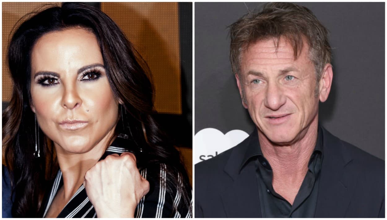 En diciembre pasado, Kate del Castillo expresó que si hubiese tenido la oportunidad, le habría dado "una patada en los huevos" al ganador del Oscar, Sean Penn, porque no la protegió ni incluyó en los planes que tenía con la visita al entonces prófugo líder del narcotráfico, Joaquín 'El Chapo Guzmán'.