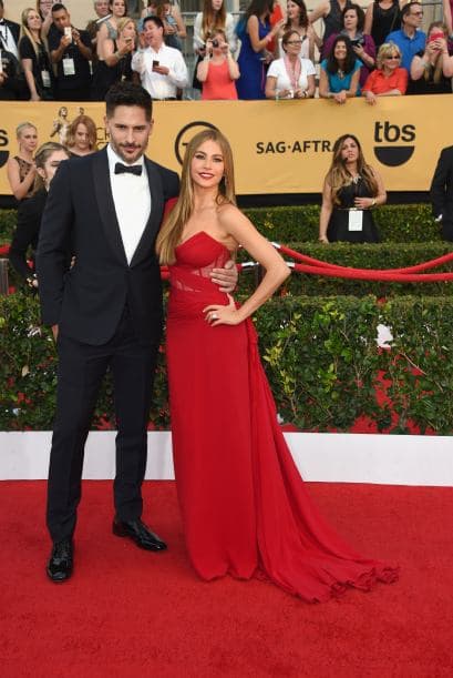 Sofía una vez más impactó con su presencia en la alfombra roja.