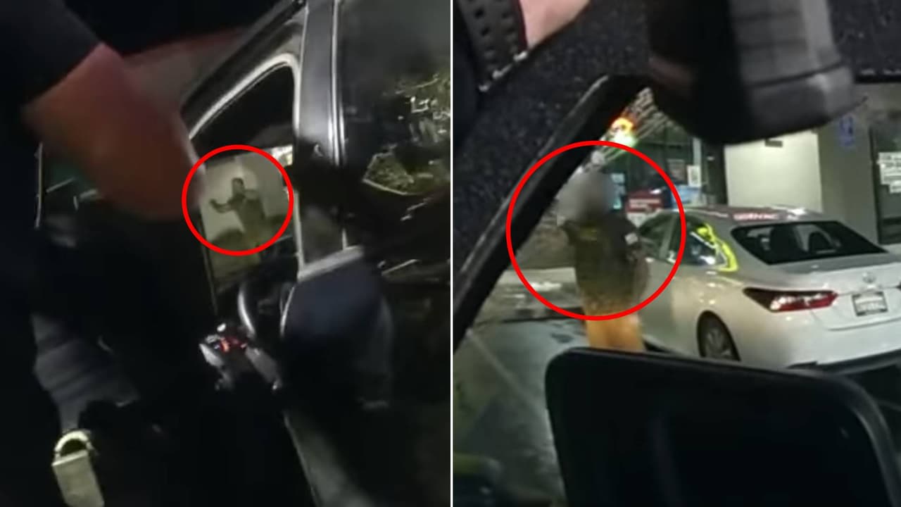 Revelan video de sospechoso abatido por la policía de Stockton