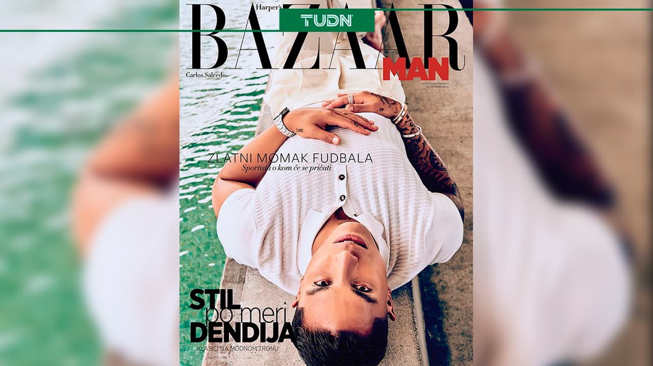 Salcedo acapara la portada de la revista Harper’s Bazaar Men 