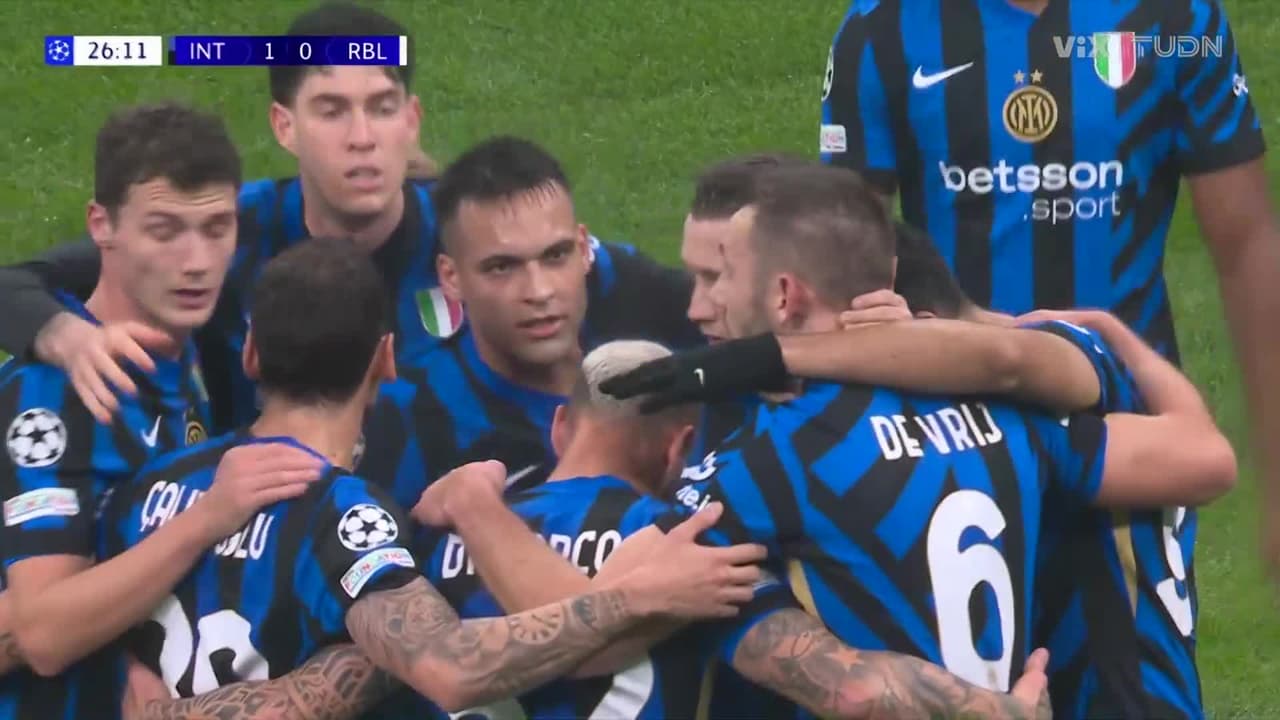 ¡Confusión y autogol! Lukeba regala el 1-0 al Inter a balón parado