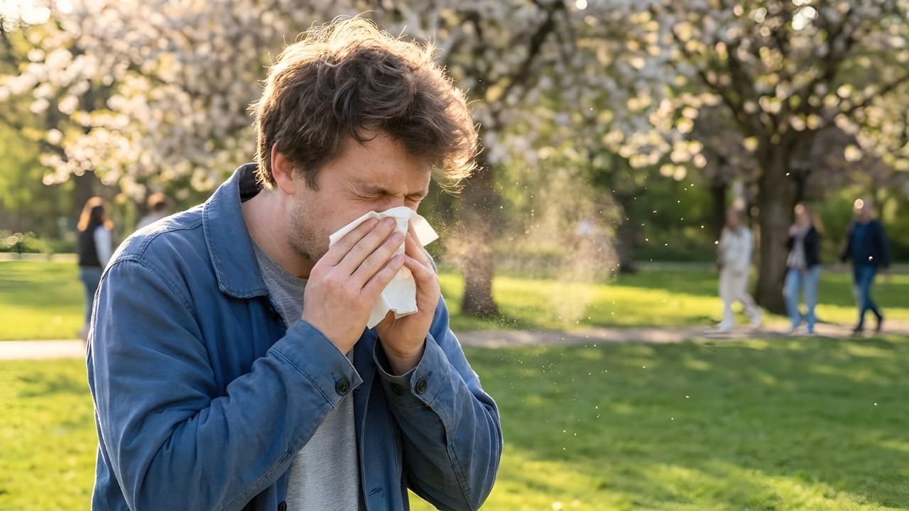 Aunque octubre está por terminar,
<b>las alergias siguen causando molestias en el norte de Texas. </b>
<br>
<br>Quienes todavía tienen estornudos, congestión nasal o picazón en los ojos
<b>podrían estar reaccionando al polen de algunas plantas que continúan activas durante el otoño. </b>
<br>
<br>
<b>Una de ellas es la ambrosía,</b> conocida como
<i>ragweed</i> en inglés.
<br>
<br>Su polen suele alcanzar los niveles más altos en septiembre, pero
<b>puede permanecer en el aire durante octubre y noviembre. </b>
<br>
<br>El olmo y algunos pastos también
<b>liberan polen en esta época del año. </b>
<br>
<br>Un estudio realizado por North Texas Allergy and Asthma Associates y la Universidad Metodista del Sur (SMU), en Dallas, encontró que
<b>las concentraciones de polen en el norte de Texas aumentaron entre 2009 y 2023. </b>
<br>
<br>La investigación analizó 15 años de mediciones de polen y datos meteorológicos para identificar
<b>las plantas que más polen producen, las épocas de mayor concentración y la influencia de la temperatura y el viento.</b>
<br>
<br>
<a href="https://www.whatsapp.com/channel/0029VafZxTzGpLHXXhtL0Y3A">📲 Únete a nuestro canal de WhatsApp: Haz clic aquí para estar al tanto de las últimas noticias e historias de tu comunidad</a>