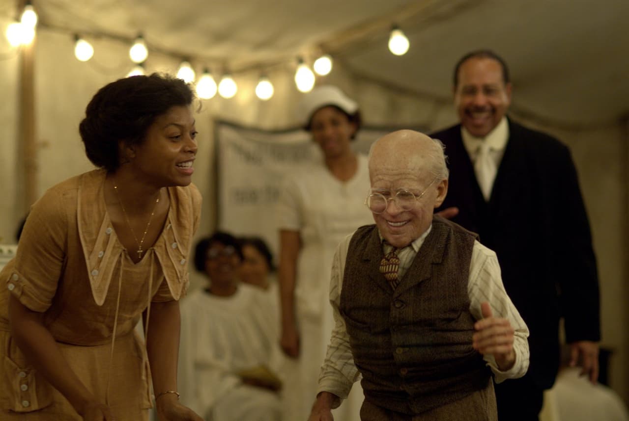 The Curious Case of Benjamin Button fue protagonizada por Brad Pitt, nominado a Mejor actor.