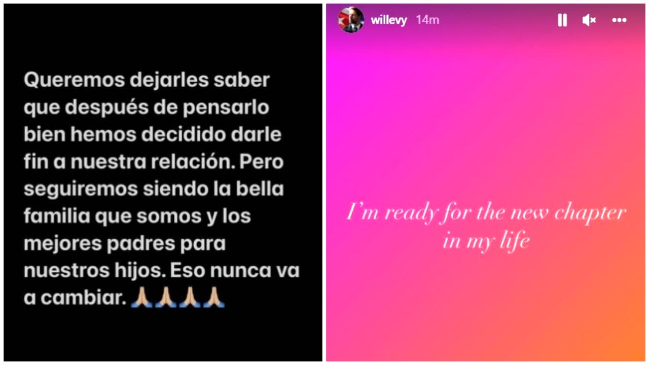 William Levy anuncia su supuesta ruptura con Elizabeth Gutiérrez.