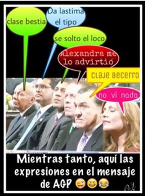 El retraso del mensaje y su contenido fueron motivo de mofa en las redes.