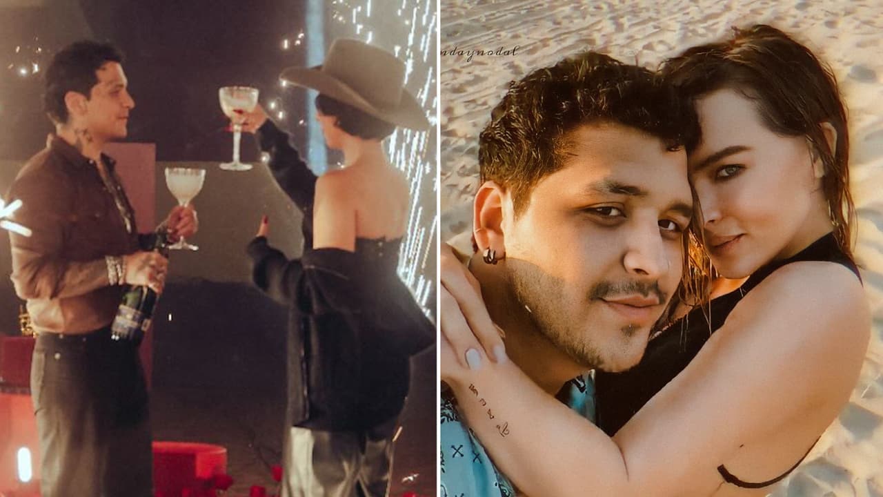 Nodal le hace espectacular celebración de ‘cumple’ a Ángela Aguilar ¿al estilo Belinda?