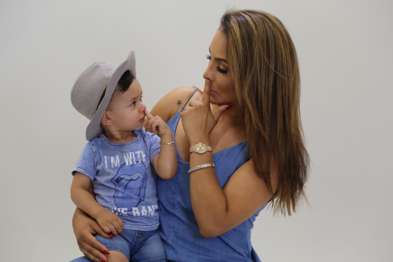 Baby Luca es la bendición más grande de la locutora.