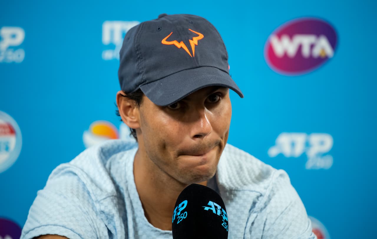 Nadal comentó que la decisión fue tomada a pesar de que "las sensaciones son buenas" y que se encuentra mucho mejor que hace tres días, cuando decidió no disputar la final de consolación en Abu Dabi por precaución.