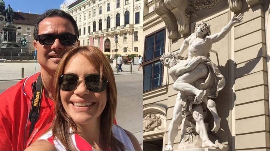 Paseó por muchos lugares históricos de Europa del Este, como la capital de Hungría, Budapest.