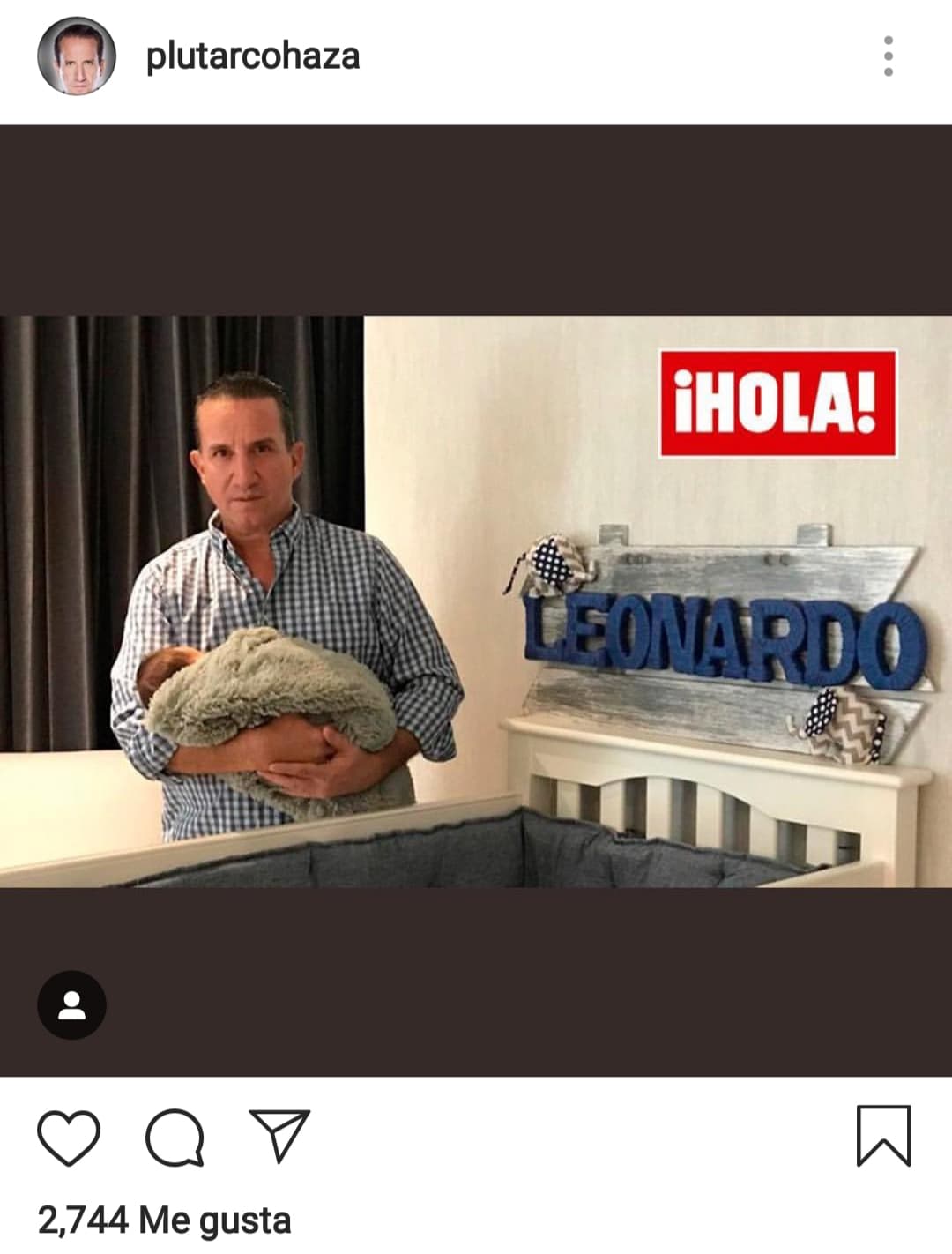 Fue 
<b>el pasado 7 de febrero que la pareja anunció el nacimiento de su nuevo bebé, al que llamaron Leonardo</b>, de acuerdo con información de ‘¡HOLA! México’.