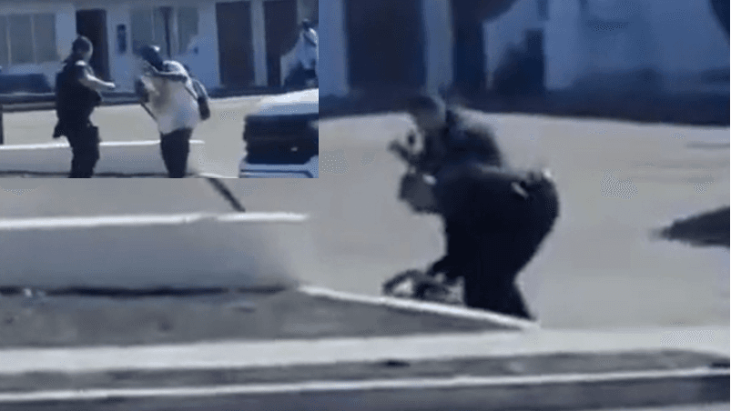 Policía de Barstow es captado golpeando a un hombre durante un arresto    