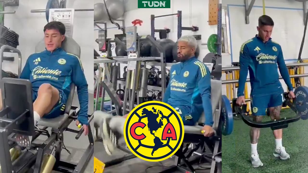 América enciende las redes con su bestial entrenamiento