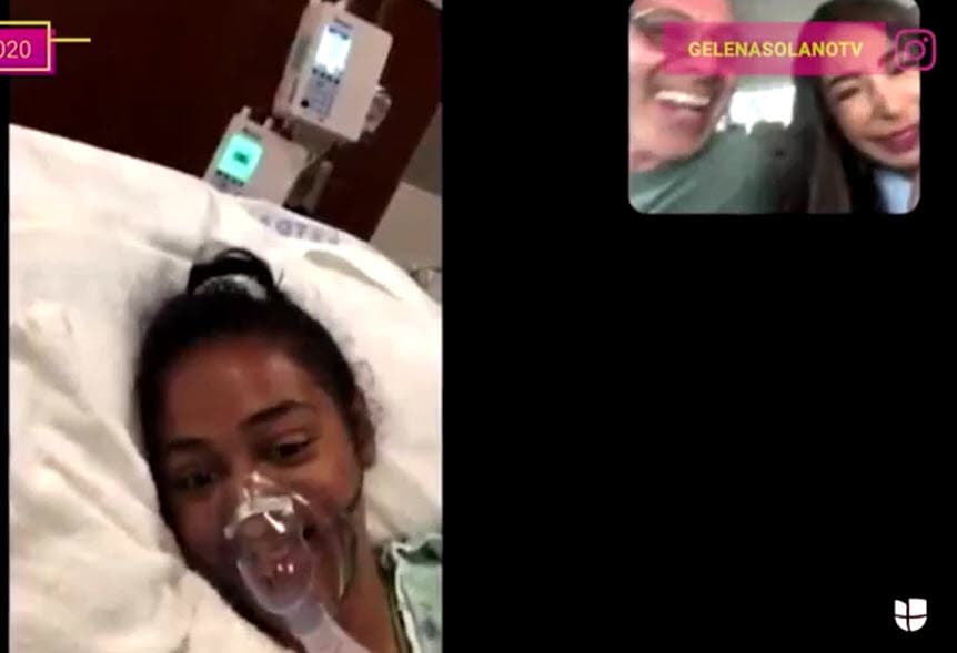 Mencionó que su hermana "
<b>está tratando de mejorar </b>día a día”: "Esto ha sido muy fuerte, pero lo más importante es que mientras hay vida hay esperanza".
<br>