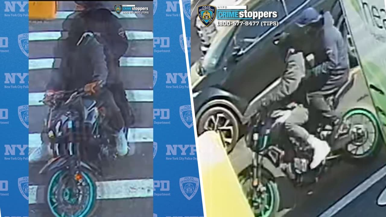 Peatones en la mira: ladrones en serie roban joyería y pertenencias a bordo de motocicletas 