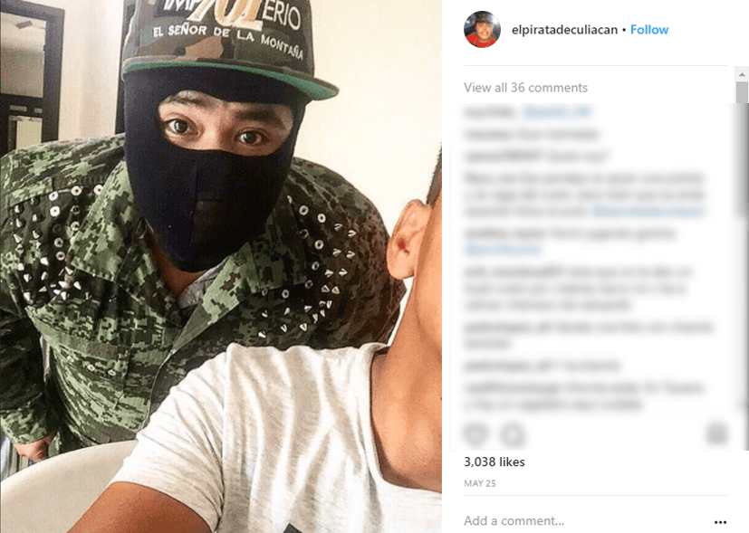 'El Pirata de Culiacán' se grabó en situaciones complicadas, incluidas fuertes discusiones con otros jóvenes mientras él estaba borracho. También circula por internet un video en el que se refiere al conocido narcotraficante 'El Mencho' de forma burlona.