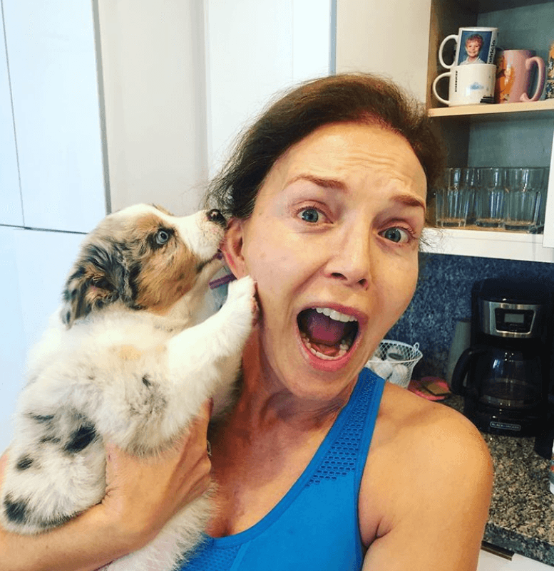 En sus videos la actriz ha dicho que "a mal tiempo, buena cara".