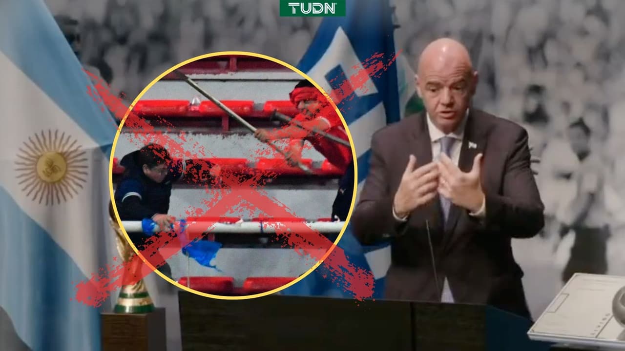 Infantino condena violencia en Copa Sudamericana y espera “sanciones ejemplares”