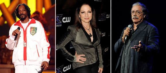Un vocero de la familia de Jenni Rivera aseguró que Snoop Dogg, Gloria Estefan y Edward James Olmos serían algunas de las estrellas que se esperan en el funeral de la cantante. También Kate del Castillo dijo a Univision que asistiría.