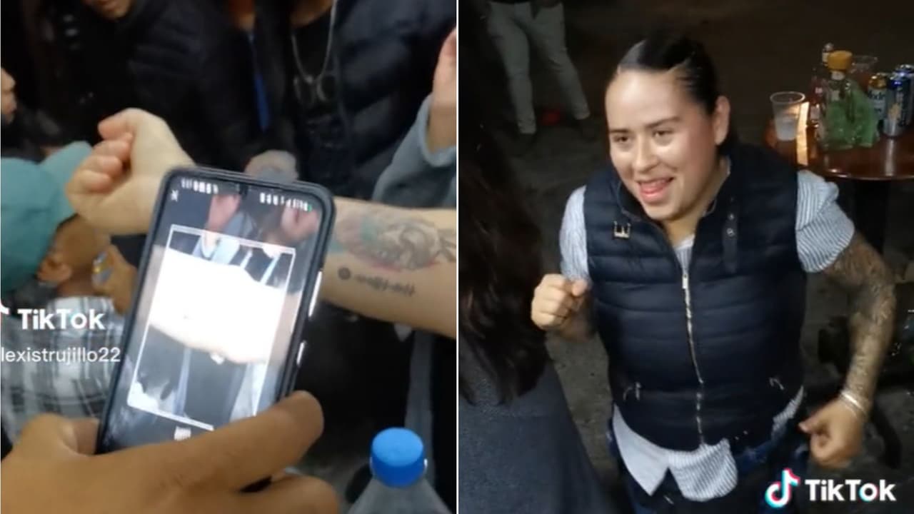 Mujer se tatuó una playlist de Spotify en el brazo: trae la fiesta a todas partes 