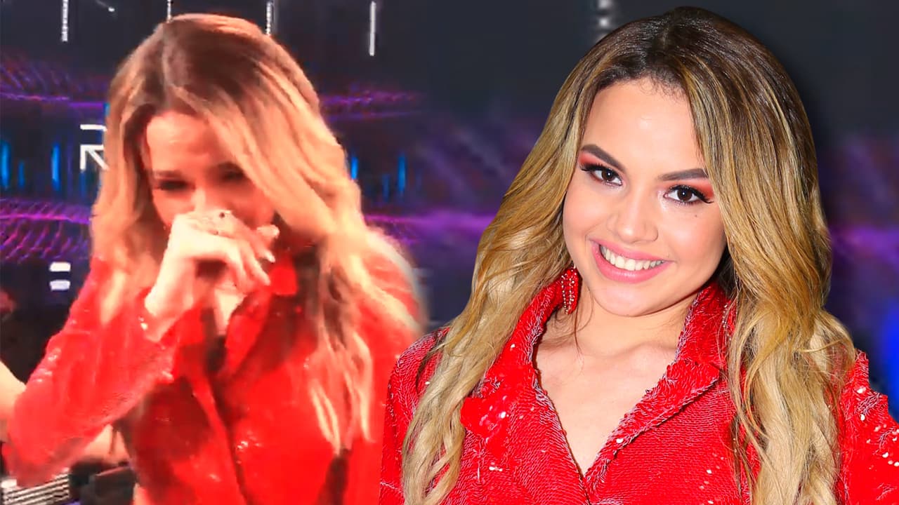 La reacción entre lágrimas que no viste en TV de Yennis Bencosme tras ganar Reina de la Canción
