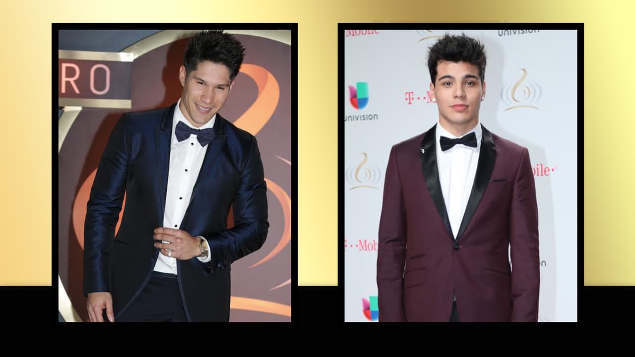 Chino y Sebastián Villalobos estuvieron entre quienes recurrieron al corbatín.
<a href="http://www.univision.com/especiales/premio-lo-nuestro/los-hombres-tambien-robaron-camara-con-sus-looks-en-premio-lo-nuestro-2017-fotos"> Los galanes en la alfombra.</a>